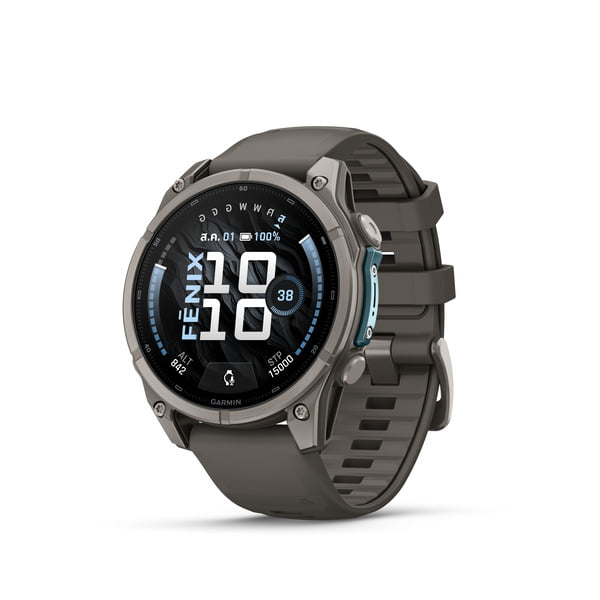 นาฬิกาสมาร์ทวอทช์ GARMIN FENIX 9 47MM BARE TITANIUM สี PEBBLE GRAY_1