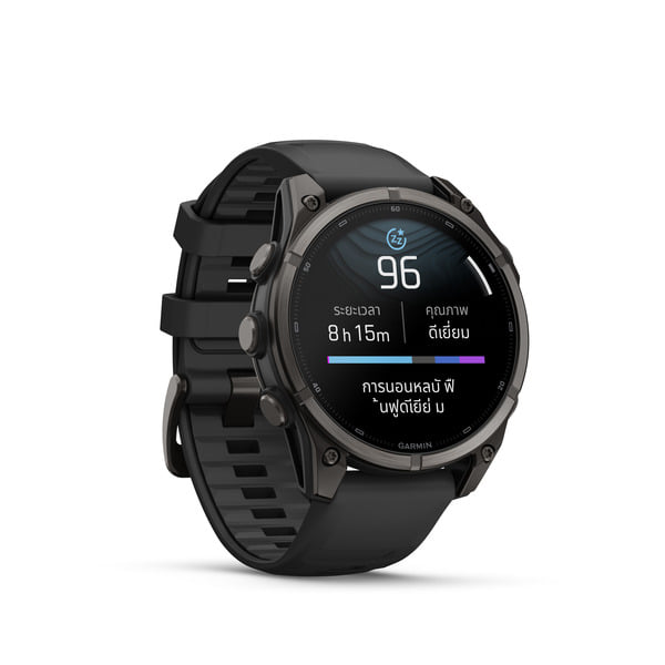นาฬิกาสมาร์ทวอทช์ GARMIN FENIX 9 47MM CARBON GRAY DLC TITANIUM สี BLACK_2