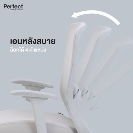 เก้าอี้ทำงานเพื่อสุขภาพ Perfect รุ่น Hifu/HB สีดำ_5