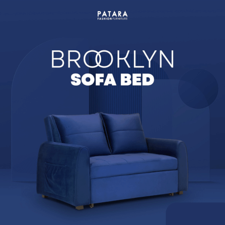 โซฟาเบด PATARA รุ่น BROOKLYN สีน้ำเงิน_6