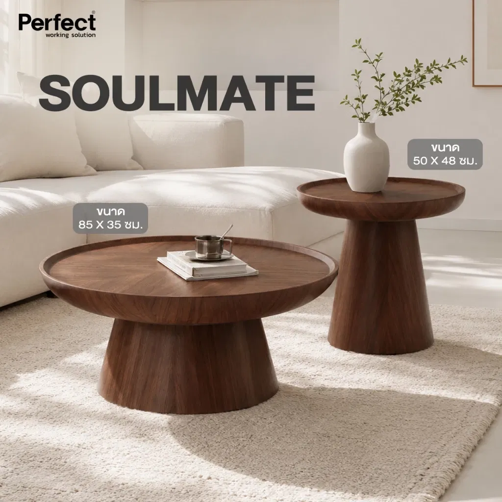 โต๊ะกลาง PATARA รุ่น SOULMATE ขนาด 85 CM._1