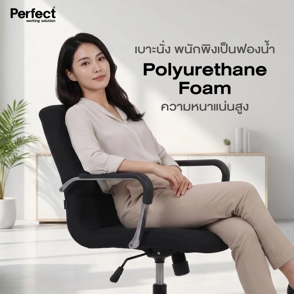 เก้าอี้ทำงาน PERFECT รุ่น SE สีดำ_2