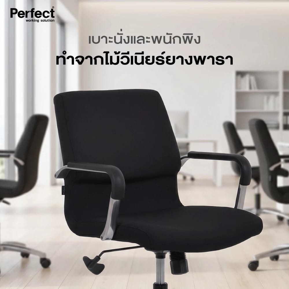 เก้าอี้ทำงาน PERFECT รุ่น SE สีดำ_6