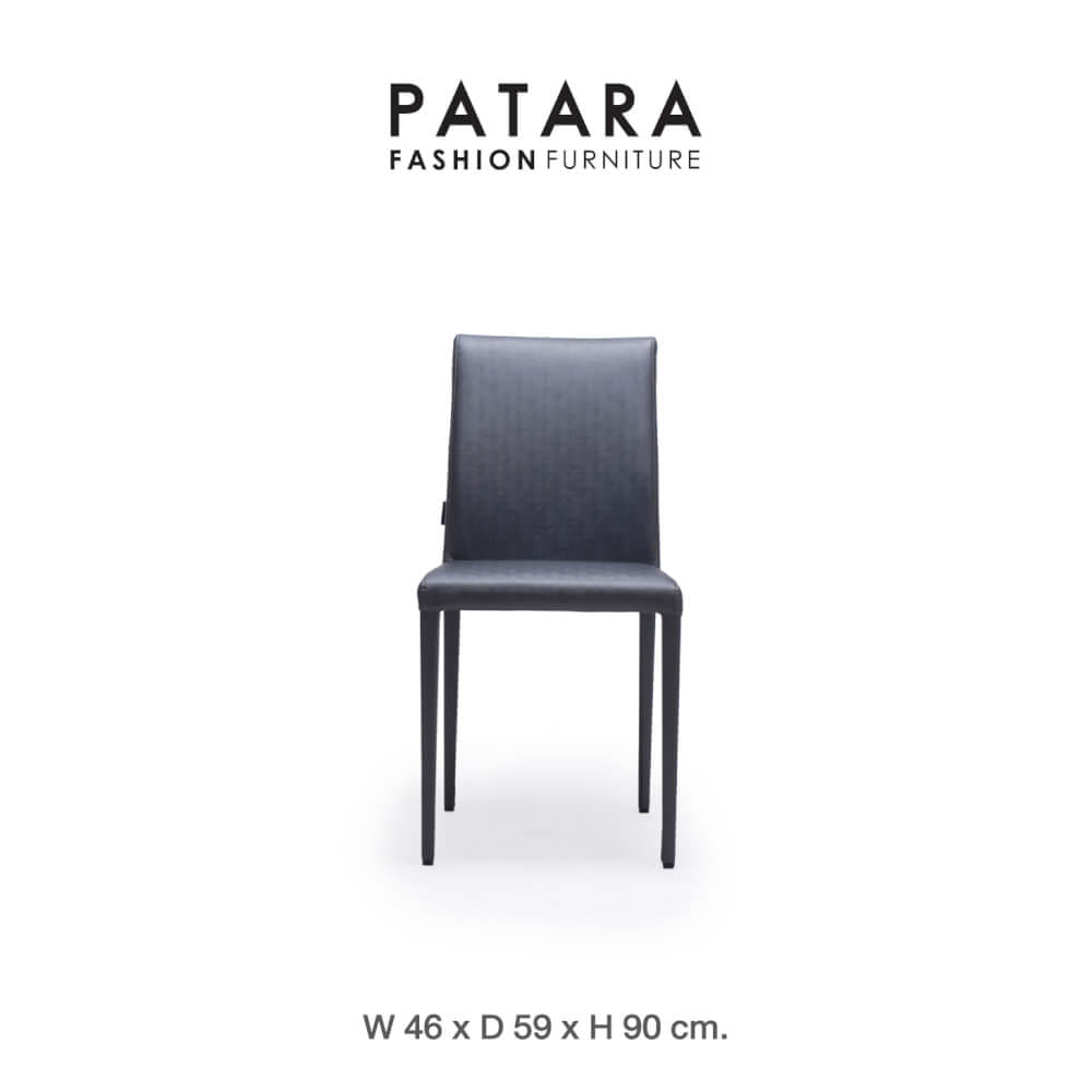 เก้าอี้ทานอาหาร PATARA รุ่น OCEAN สีดำ_0