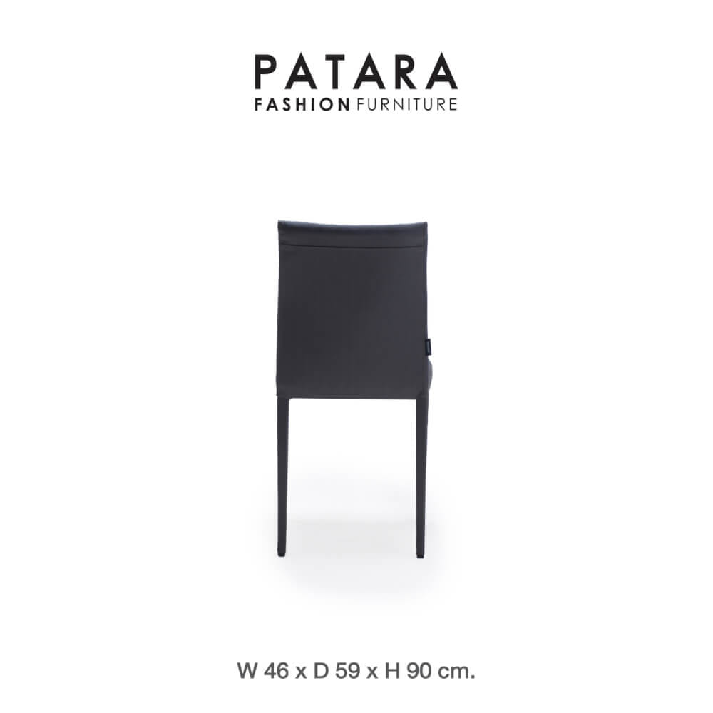เก้าอี้ทานอาหาร PATARA รุ่น OCEAN สีดำ_4