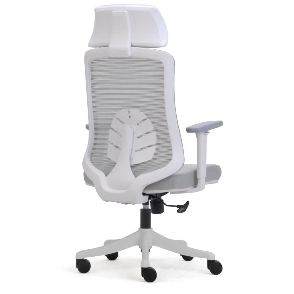 เก้าอี้ทำงานเพื่อสุขภาพ Perfect LEAF SERIES รุ่น POF-A089-1 สีขาว