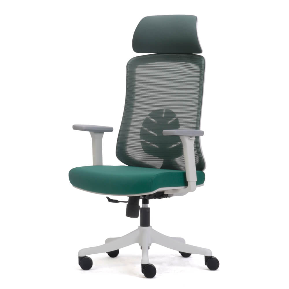 เก้าอี้ทำงานเพื่อสุขภาพ Perfect LEAF SERIES รุ่น POF-A089 สีเขียว