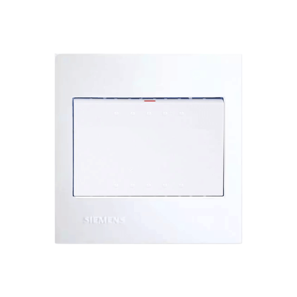 ชุดสวิตช์ 1 ทาง 1 ช่อง SIEMENS ขนาด 86MM สีขาว DELTA AZIO SERIES