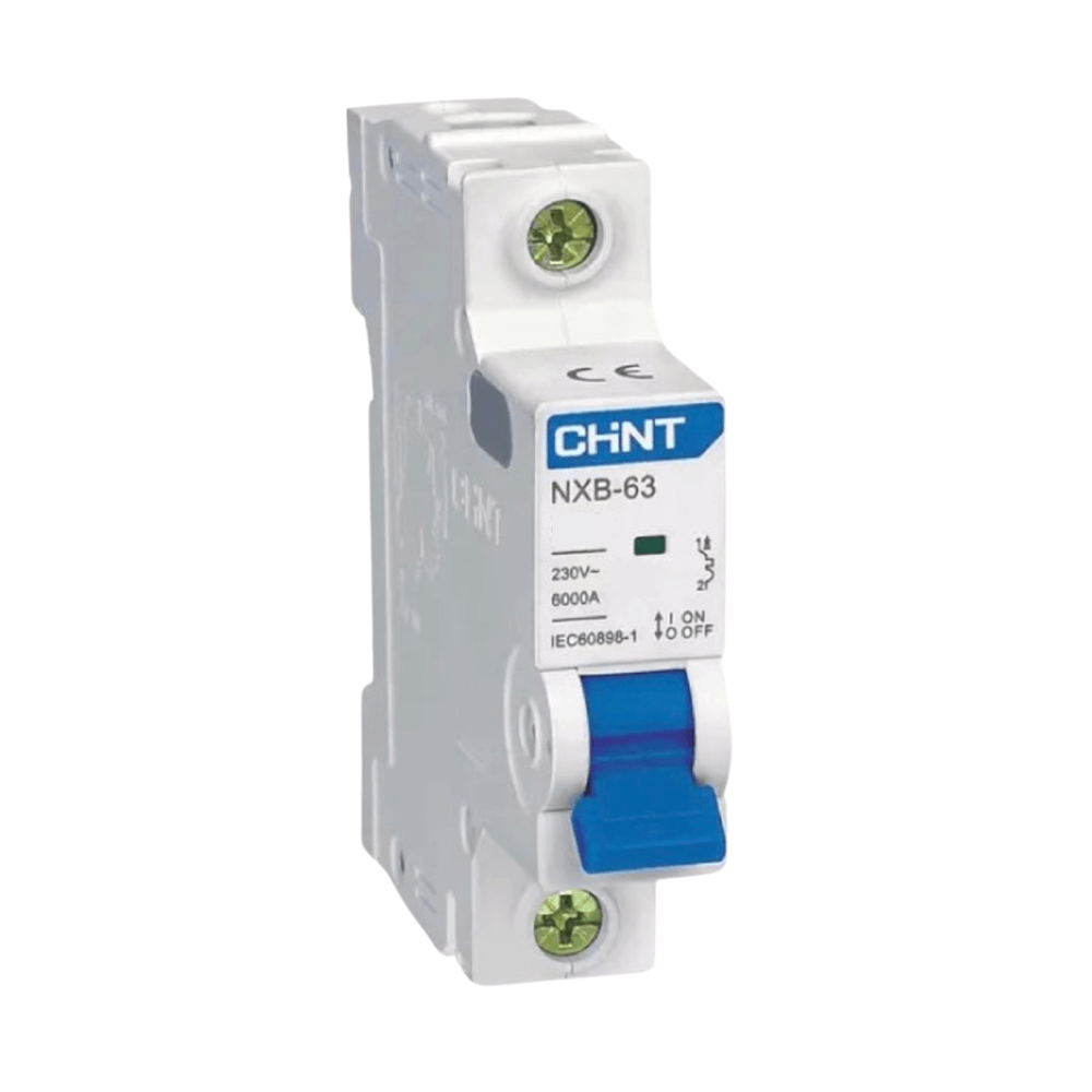 เซอร์กิตเบรกเกอร์ 20 แอมป์ 1 โพล 6KA CHINT NXB-63 TYPE C_0