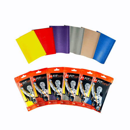 แถบยางยืดออกกำลังกาย FITBAND ระดับ 5 แรงต้าน 3.5-7.5 กิโลกรัม_2