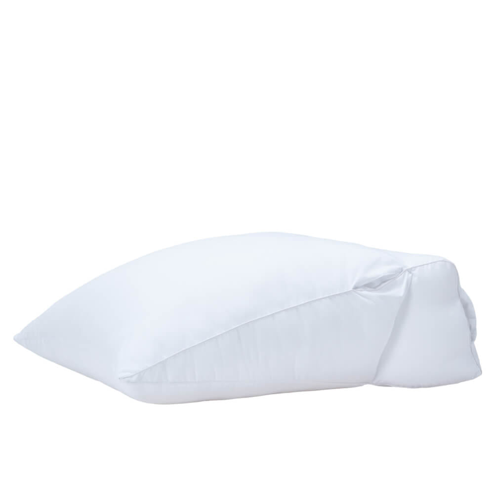 หมอนสโลปี้ MR.BIG SLOPIE PILLOW ยกลำตัว นอนสบาย ลดกรด ลดกรน สีขาว_0