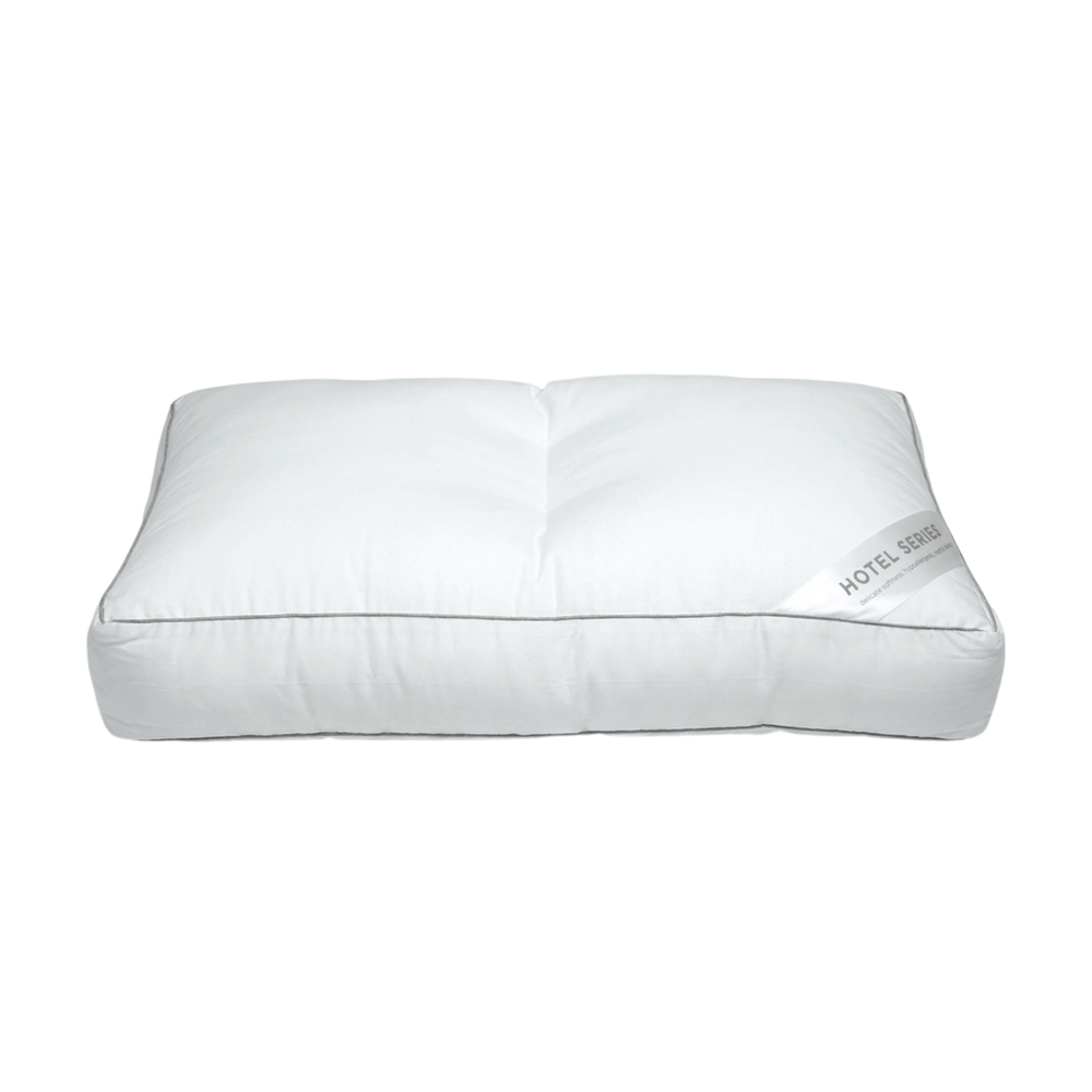 หมอนหนุน MR.BIG HOTEL SERIES LUX 4"X15X25 IN แพ็คเดี่ยว 1 ใบ สีขาว