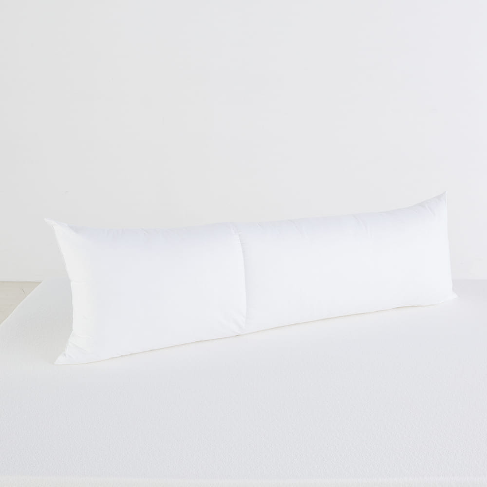 หมอนบอดี้ mr.big หมอนกอด Ergonomic 20x60 นิ้ว สีขาว