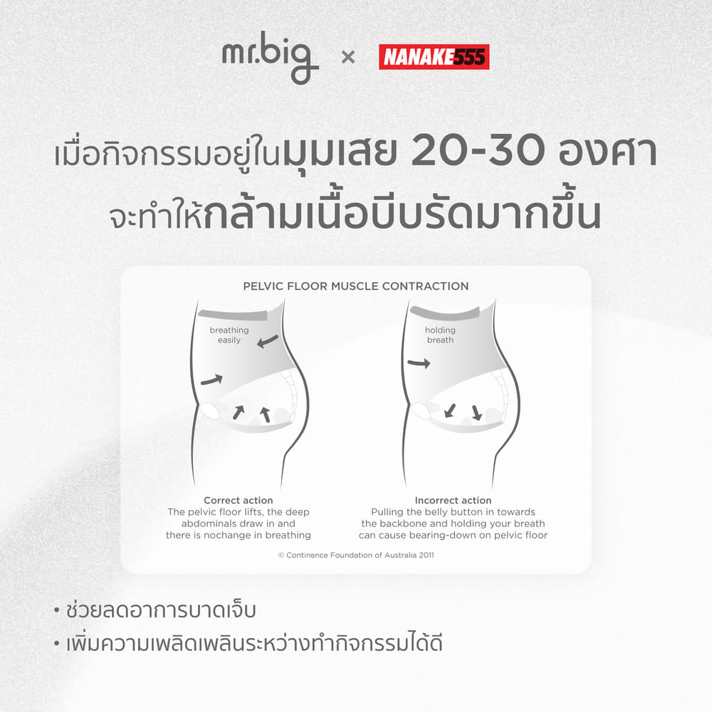 หมอนเสย&trade; จาก MR.BIG X NANAKE555 รุ่น SOFT สีเบจ