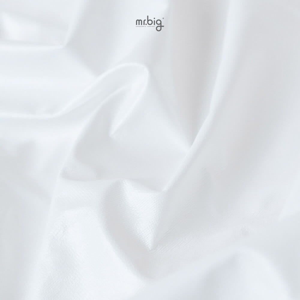 แผ่นรองกันเปื้อน 6 ฟุต MR.BIG กันน้ำ 100% ระบายอากาศ ป้องกันไรฝุ่น สีขาว