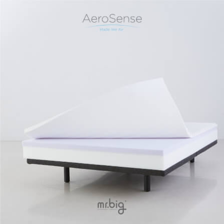 ที่นอน 5 ฟุต MR.BIG AEROSENSE เย็นสบาย น้ำหนักเบา ระบายอากาศได้ดี สีขาว_2