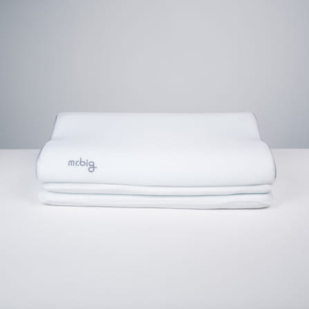 หมอนหนุน mr.big รุ่นออโธเคิฟ™ หมอนปรับระดับได้ สีขาว_2