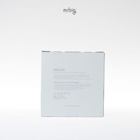 แผ่นรองกันเปื้อน 6 ฟุต MR.BIG กันน้ำ 100% ระบายอากาศ ป้องกันไรฝุ่น สีขาว_3