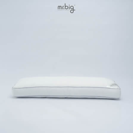 หมอนบอดี้ MR.BIG HOTEL SERIES BODY LUX PILLOW หมอนกอดนอนตะแคง สีขาว_4