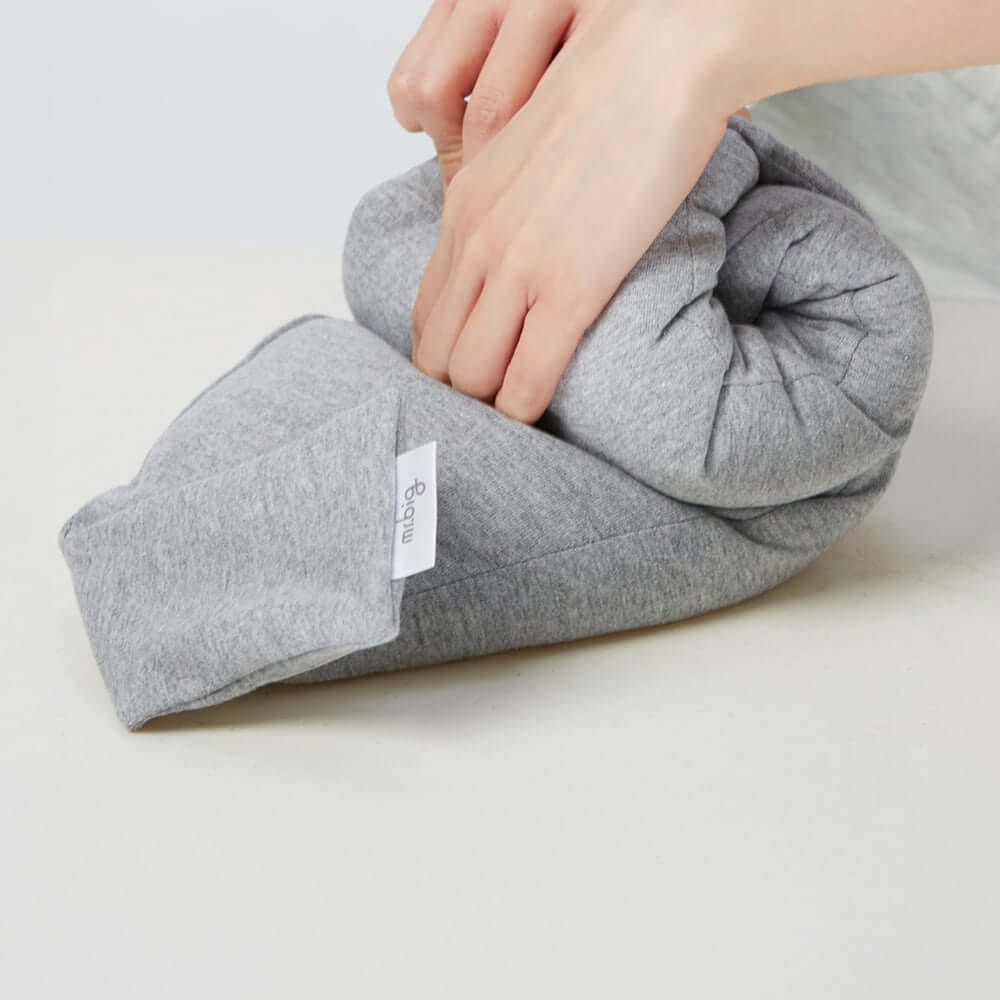 หมอนรองคอ mr.big รุ่น Travel Pillow สีเทา (S/M)_4