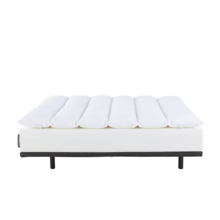 แผ่นรองนอน 6 ฟุต mr.big CloudComforter Topper ท็อปเปอร์เส้นใยนอนสบายแบบไร้จุดกดทับ สีขาว_0