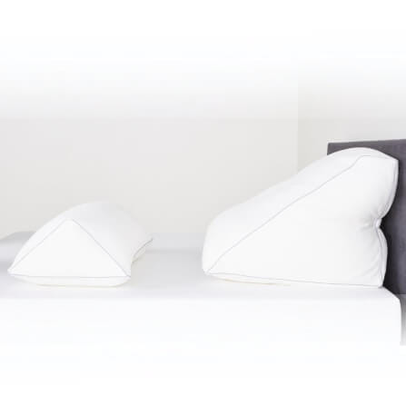 เช็ตหมอน mr.big Gerd Pillow เเละ Leg Pillow ชุดหมอนป้องกันอาการกรดไหลย้อน สีขาว_1