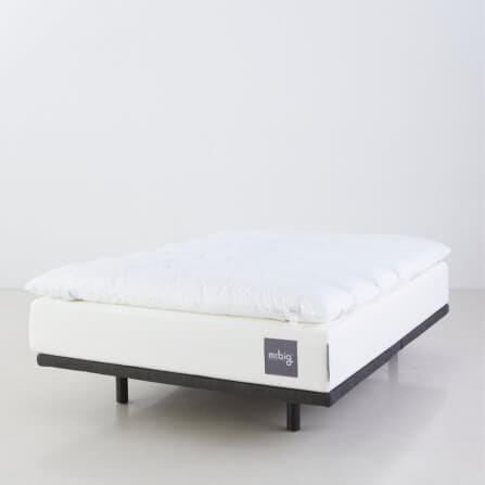 แผ่นรองนอน 6 ฟุต mr.big CloudComforter Topper ท็อปเปอร์เส้นใยนอนสบายแบบไร้จุดกดทับ สีขาว_3