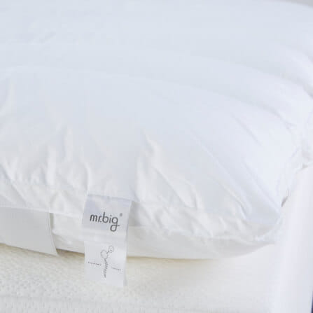 แผ่นรองนอน 6 ฟุต mr.big CloudComforter Topper ท็อปเปอร์เส้นใยนอนสบายแบบไร้จุดกดทับ สีขาว_4