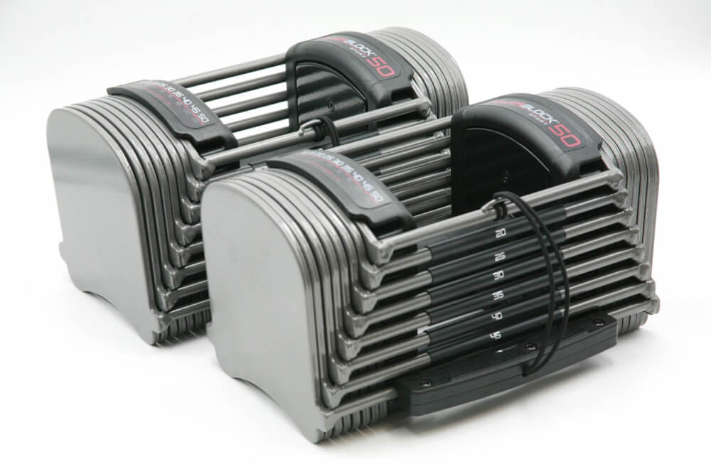 ดัมเบลปรับน้ำหนักได้ POWERBLOCK น้ำหนัก 4 - 22 กิโลกรัม 1 คู่_5
