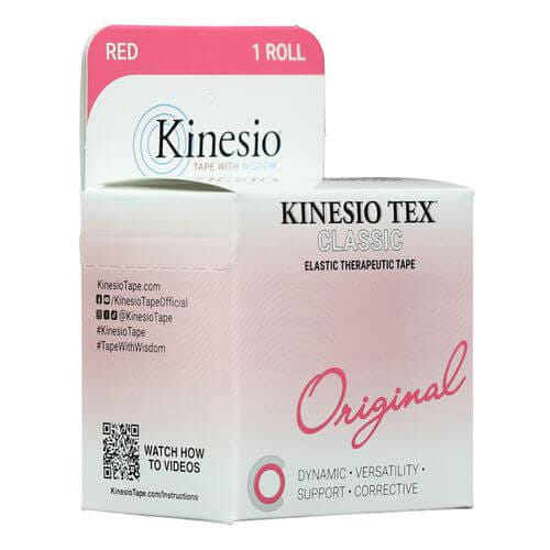 เทปพยุงกล้ามเนื้อ KINESIO TAPE รุ่น CLASSIC สีแดง