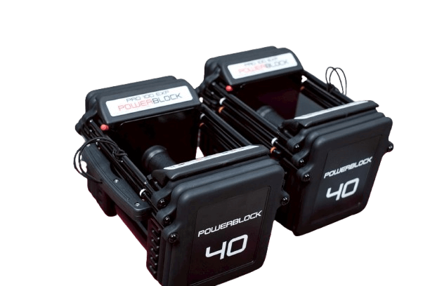 ดัมเบลปรับน้ำหนักได้ POWERBLOCK PRO 100 EXP - TPR GRIP_0