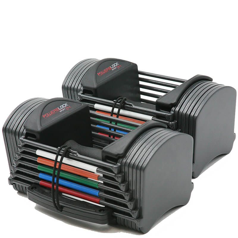 ดัมเบลปรับน้ำหนักได้ POWERBLOCK น้ำหนัก 2.5 - 11 กิโลกรัม 1 คู่