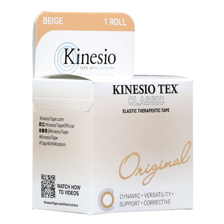 เทปพยุงกล้ามเนื้อ KINESIO TAPE รุ่น CLASSIC สีเบจ_1