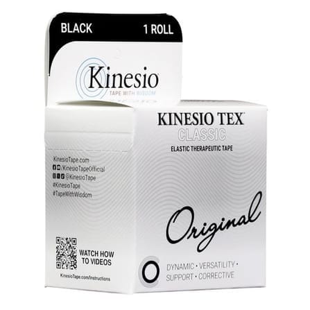 เทปพยุงกล้ามเนื้อ KINESIO TAPE รุ่น CLASSIC สีดำ_1