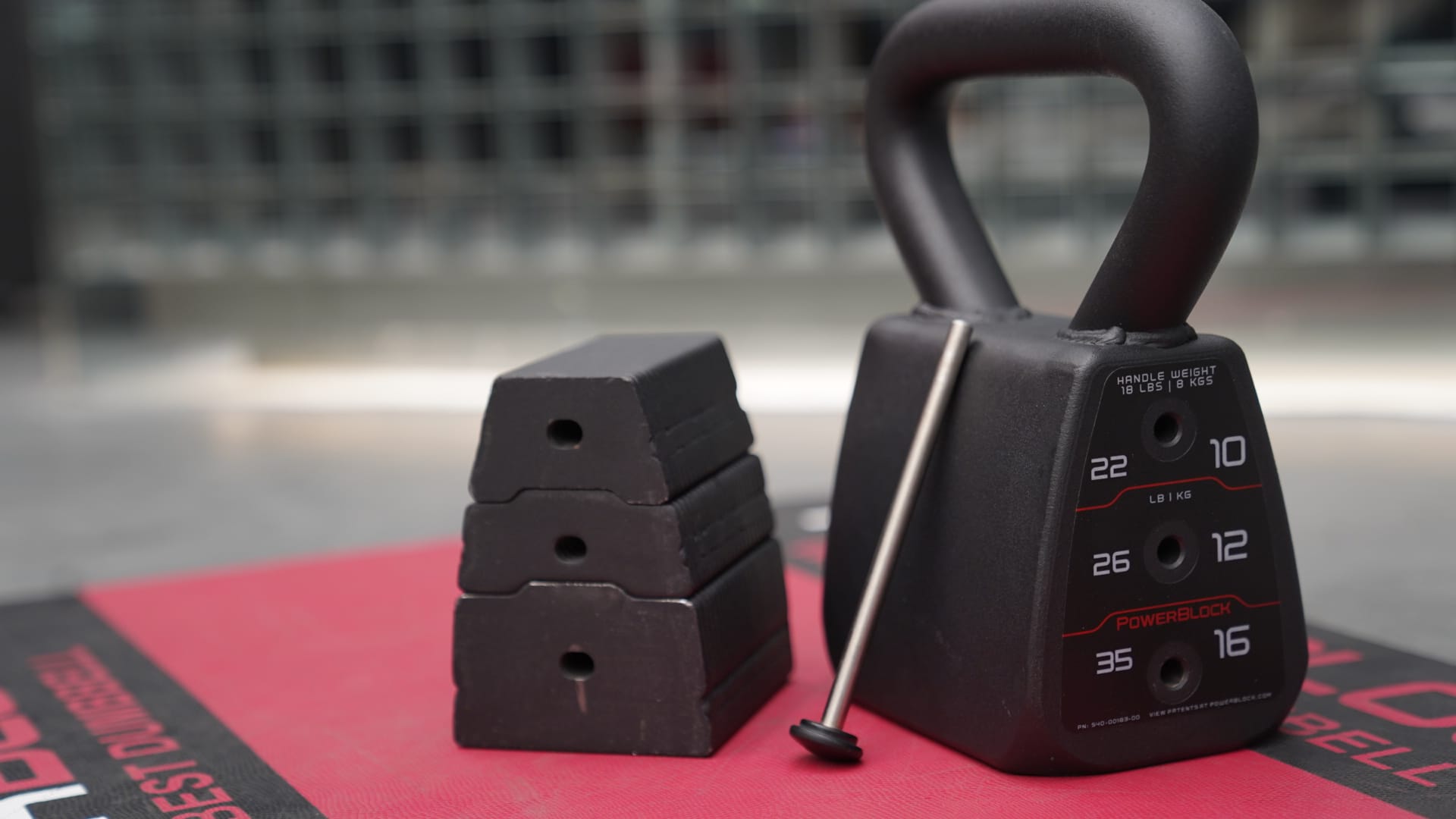 เคตเทิลเบล POWERBLOCK ADJUSTABLE KETTLEBELL 8-16 กก._1