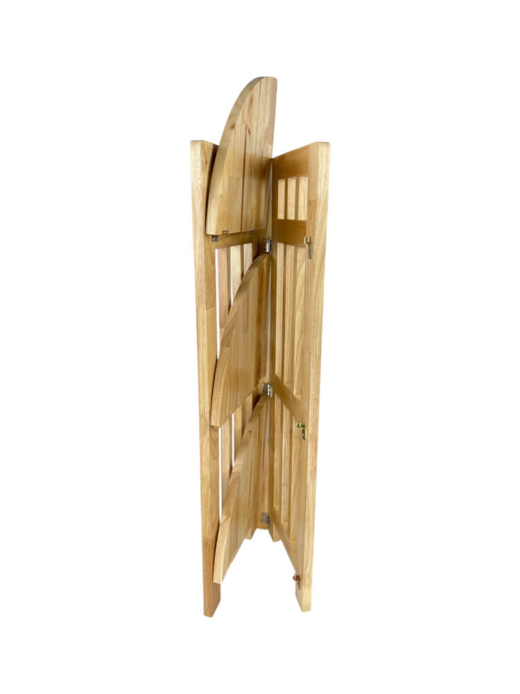 ชั้นวางของ 3 ชั้น เข้ามุม THE WOOD 'S TALE ขนาด 30X30X87ซม. พับได้ สีไม้ธรรมชาติ_4