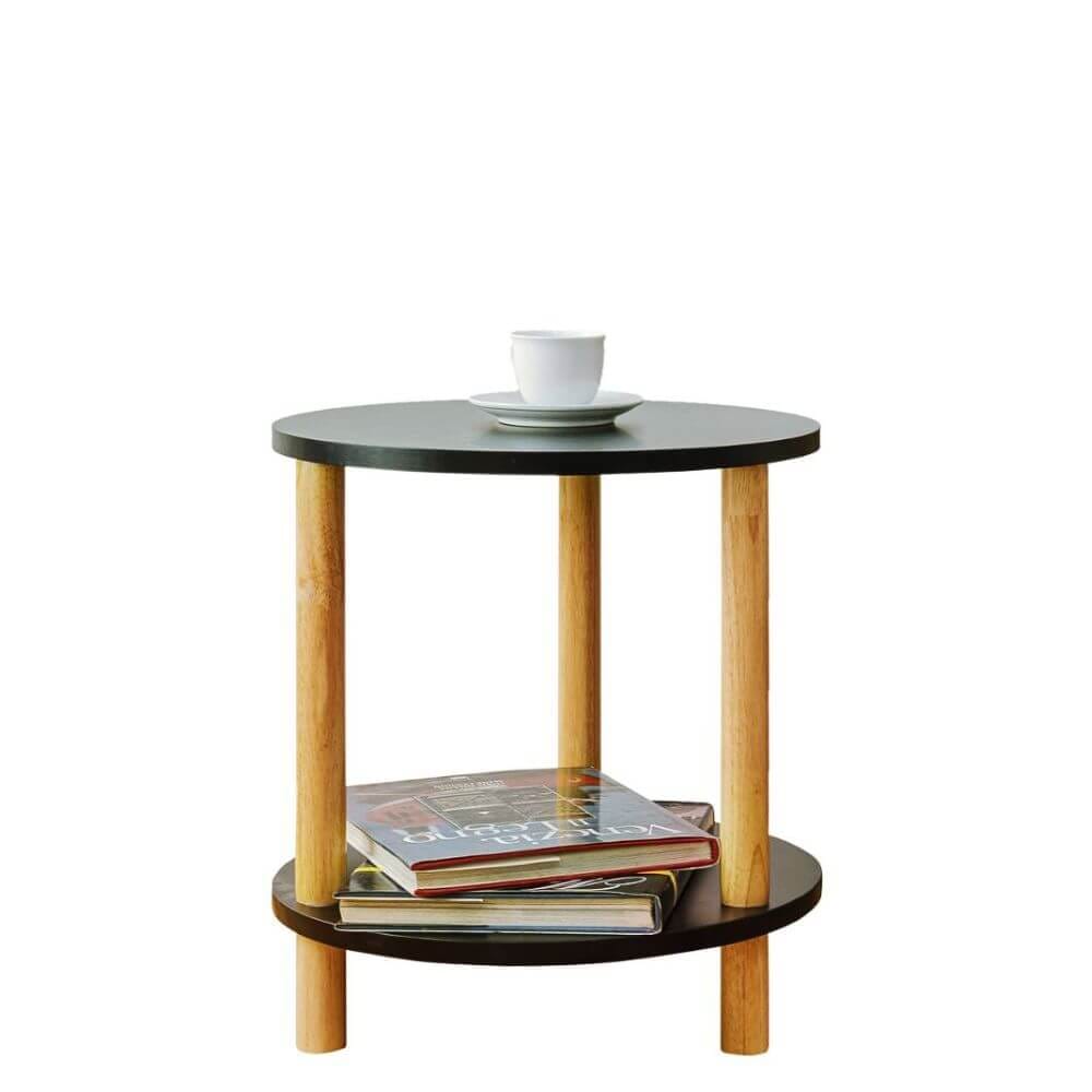 โต๊ะข้าง EVERGREEN FURNITUR SDMST45R-HN 45X45X50.5 CM สีไม้ธรรมชาติ