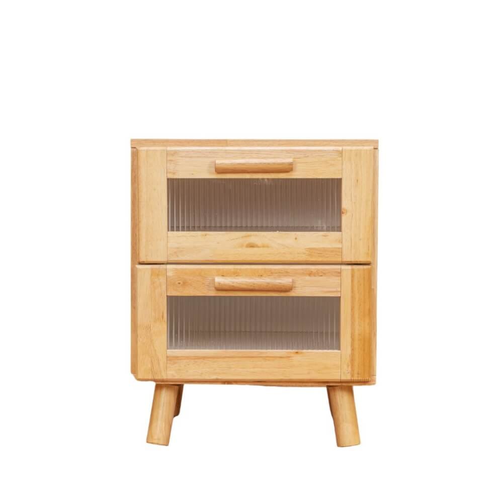 ตู้ข้างเตียง  EVERGREEN FURNITUR G-4364-3-R30-WR 40X40X50 ซม. สีไม้ธรรมชาติ_0