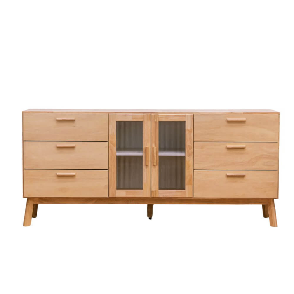 ตู้วางทีวี EVERGREEN FURNITURE  G-6184-1 170X40X84  สีน้ำตาลธรรมชาติ_0