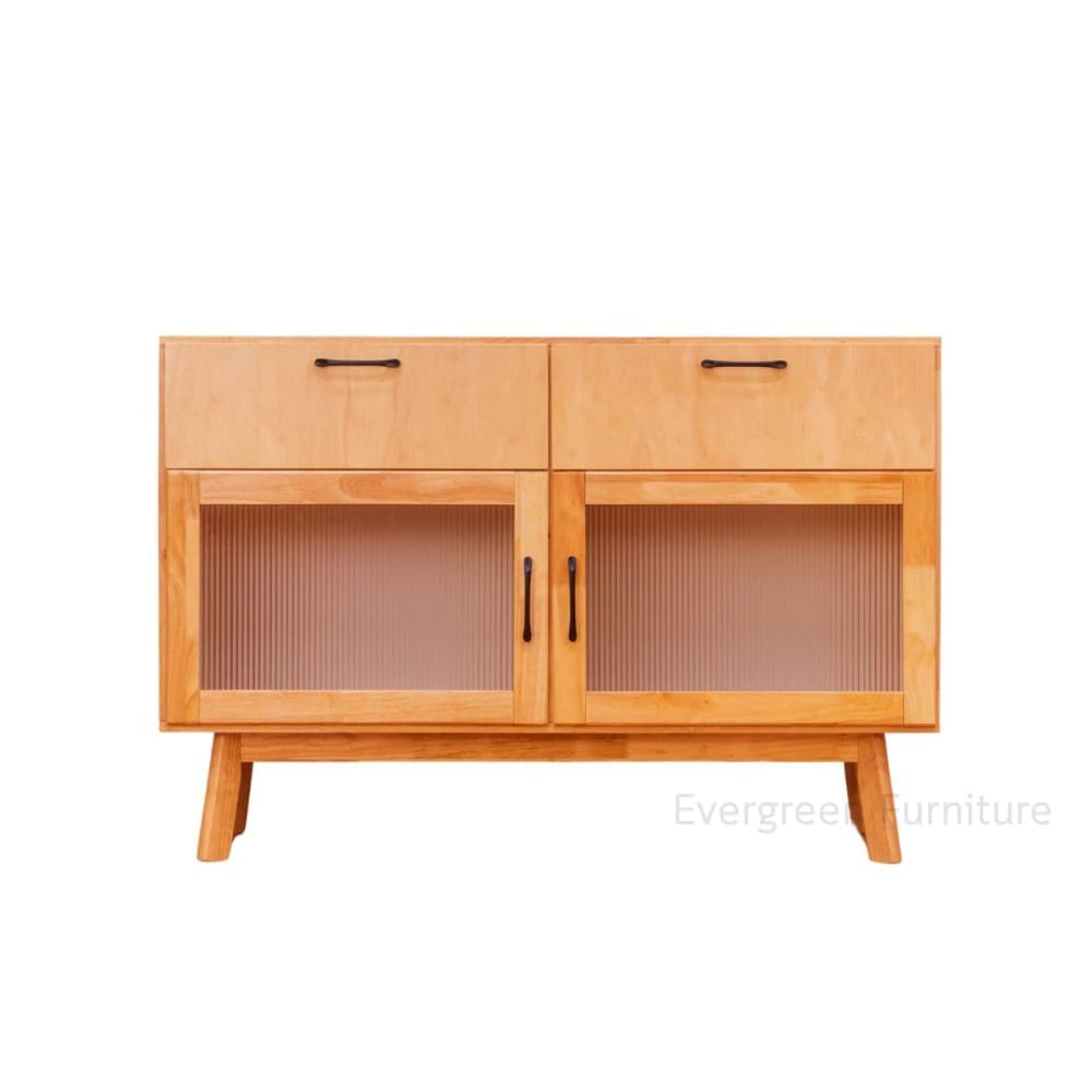 ตู้เตี้ยอเนกประสงค์ EVERGREEN FURNITURE 120 ซม. G-12640-1-F สีธรรมชาติ