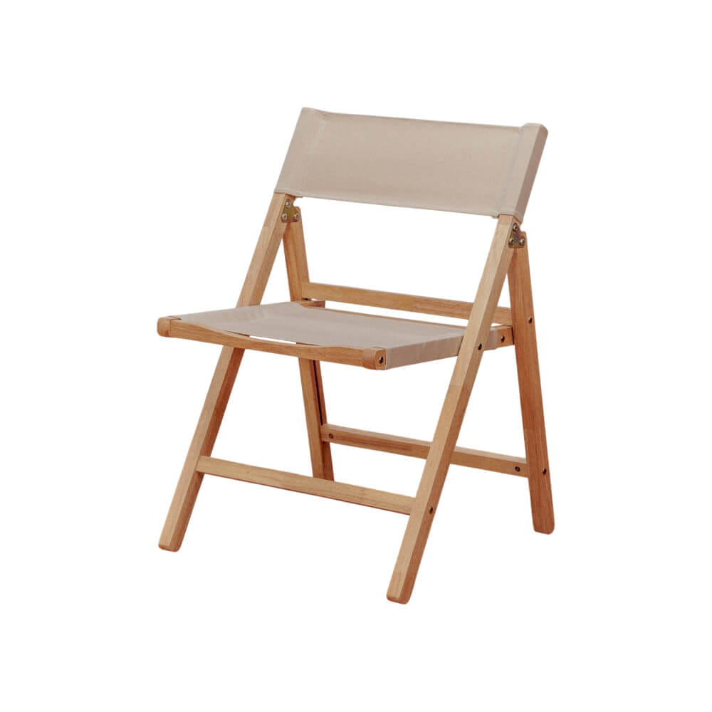 เก้าอี้แคมป์ปิ้ง Evergreen Furniture 53x47x77 ซม. สีไม้ธรรมชาติ_0