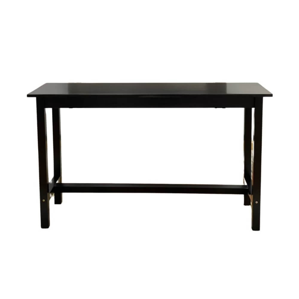 โต๊ะบาร์ไม้ยางพารา Evergreen Furniture TH 120x40x74ซม. สีดำ_0