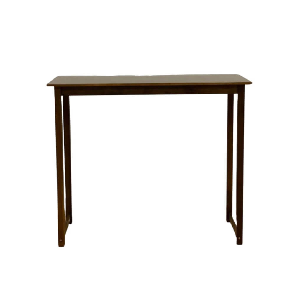 โต๊ะบาร์ไม้ยางพารา Evergreen Furniture TC 120x40x100ซม. สีน้ำตาลเข้ม_0