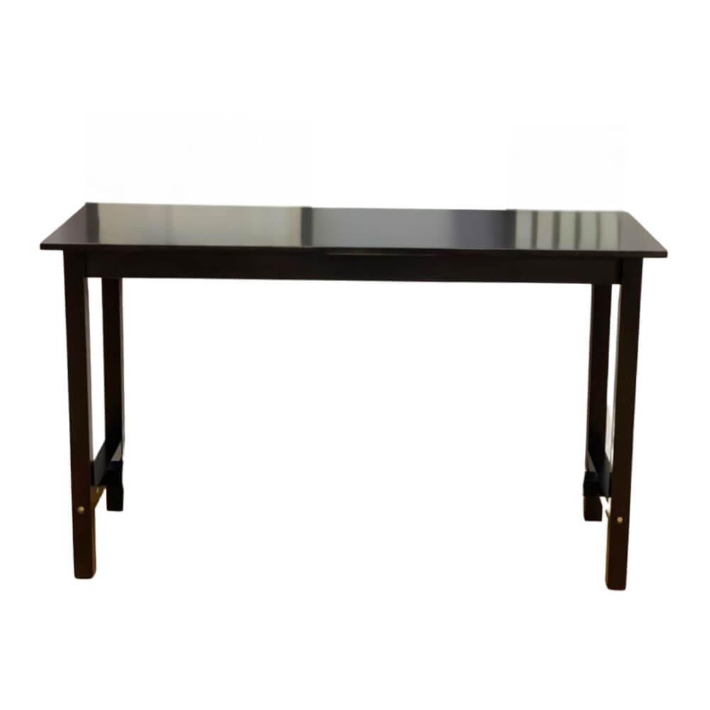 โต๊ะบาร์ไม้ยางพารา Evergreen Furniture TC 120x40x90ซม. สีดำ_0