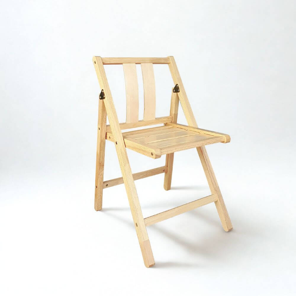 เก้าอี้พับได้อเนกประสงค์ EVERGREEN FURNITURE รุ่นFC2 ขนาด50X45X74ซม สีไม้ธรรมชาติ
