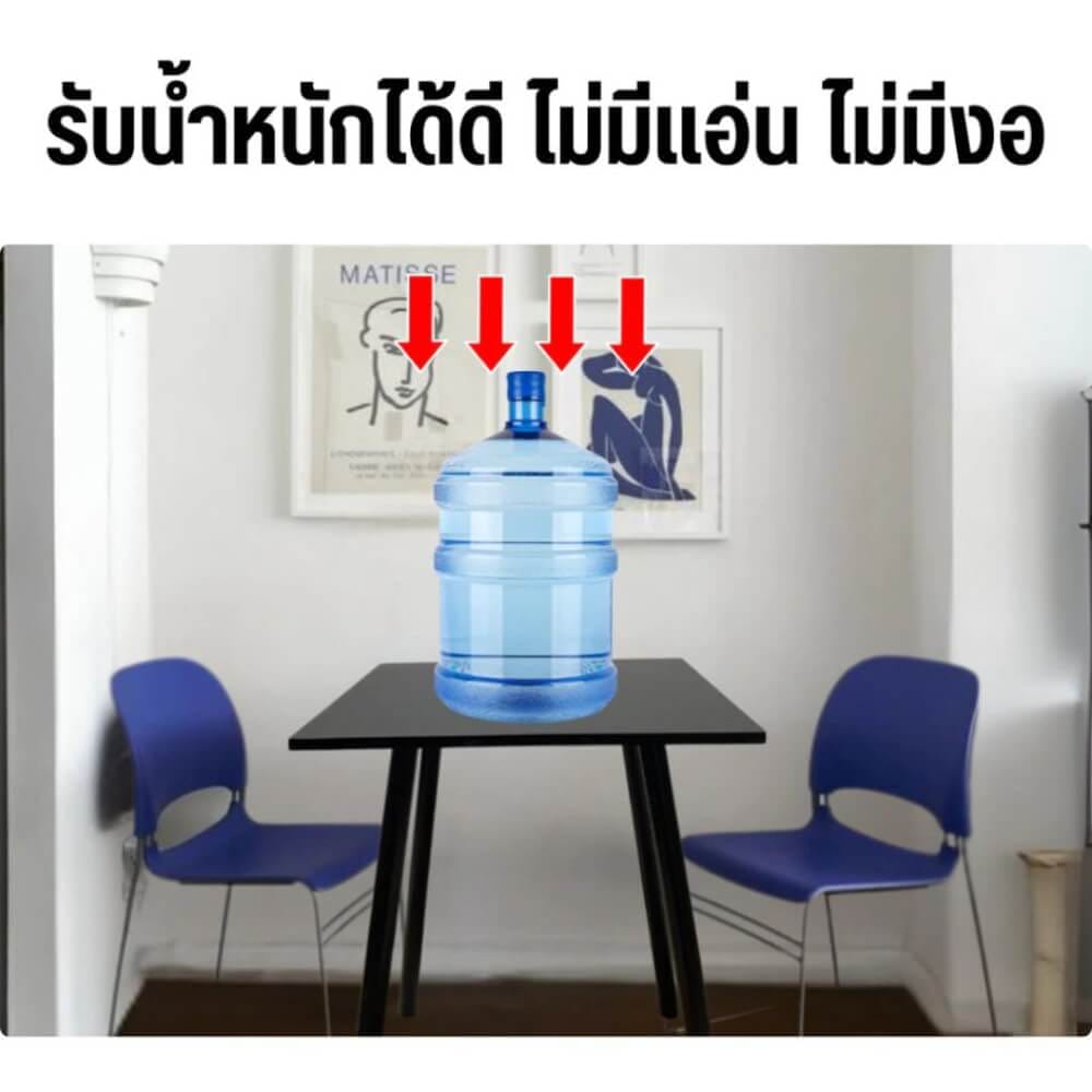 โต๊ะคาเฟ่ EVERGREEN FURNITURE CT-DC   60X60X74ซม. สีดำ_3