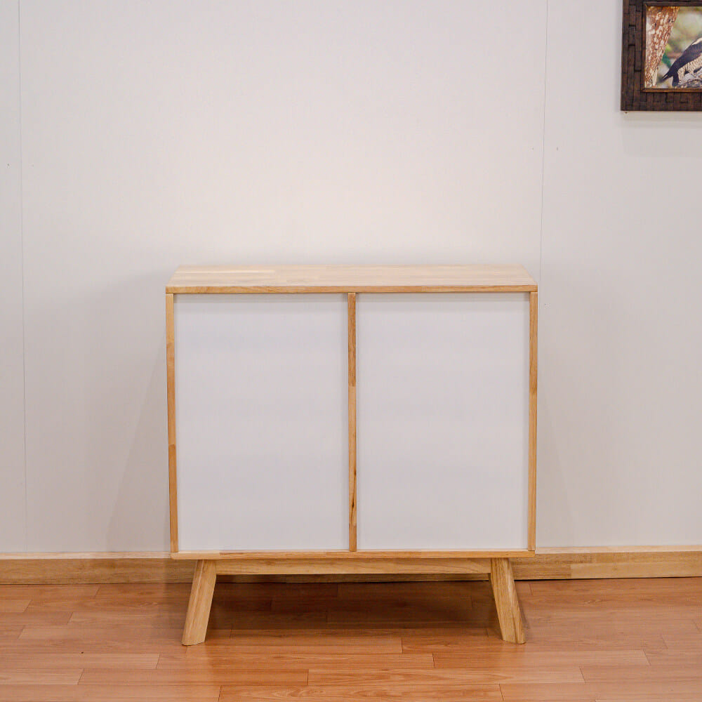 ตู้เตี้ยอเนกประสงค์ EVERGREEN FURNITURE 78ซม. G-78640-F-1 สีธรรมชาติ_4