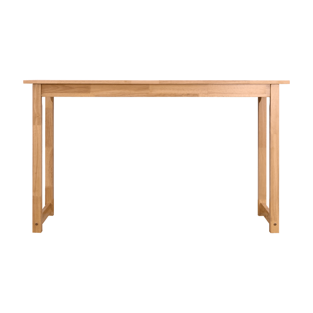 โต๊ะบาร์ไม้ยางพารา Evergreen Furniture TC 120x40x90ซม. สีน้ำตาลธรรมชาติ_1