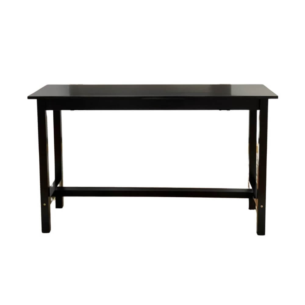 โต๊ะบาร์ไม้ยางพารา Evergreen Furniture TH 120x40x74ซม. สีดำ_2
