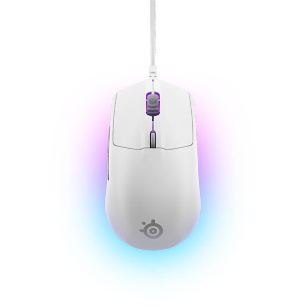 เมาส์เกมมิ่ง STEELSERIES RIVAL 3 GEN 2 สีขาว